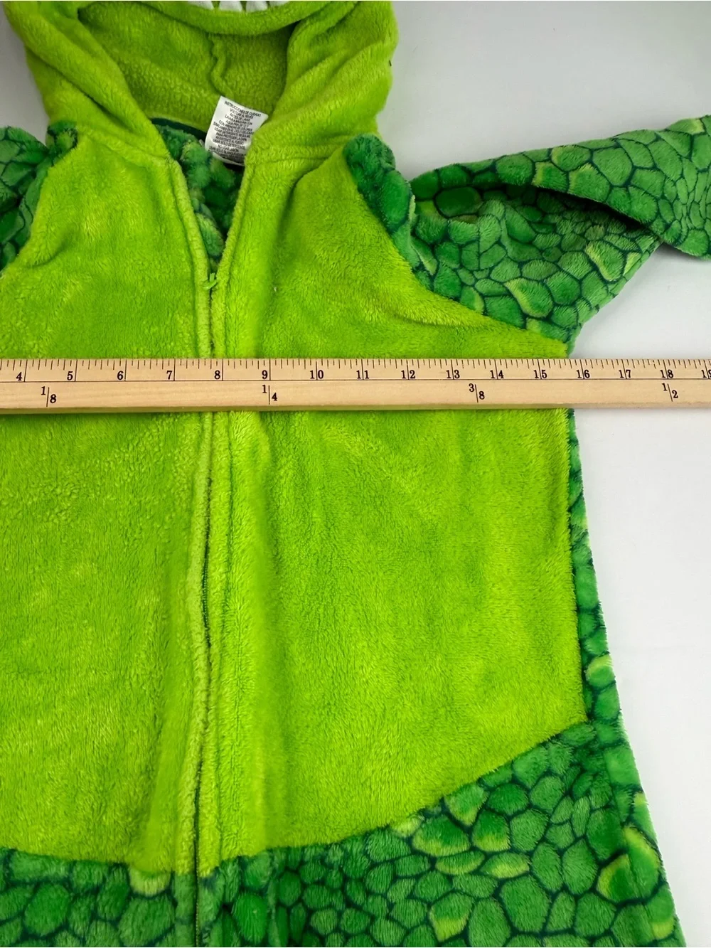 Dinosaur Youth Child Size M 10-12 Saint Eve Costume Pajamas Green One Piece
